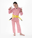 Progress Kids academy Kimono -pink